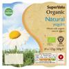 SuperValu Organic Natural Yogurt 4 Pack (125 g)