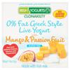 Irish Yogurts Live Yogurt with Mango & Passionfruit 4 Pack (125 g)