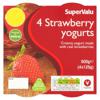 SuperValu Strawberry Yogurt 4 Pack (500 g)