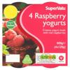SuperValu Raspberry Yogurt 4 Pack (500 g)
