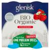 Glenisk Bio Organic Strawberry Yogurt 4 Pack (125 g)