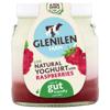 Glenilen Farm Live Natural Yoghurt with Raspberries (140 g)