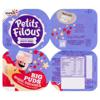 Yoplait Petits Filous Strawberry & Vanilla Yogurt 4 Pack (80 g)