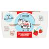 Glenilen Farm Kids Live Strawberry Yoghurt 4 Pack (360 g)