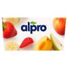 Alpro Strawberry / Banana & Peach / Pear Yogurts 4 Pack (125 g)