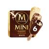 Magnum Mini Classic Almond White Ice Cream 6 Pack (55 ml)