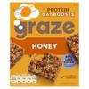 Graze Protein Oat Bites Cereal Bars - Honey (120 g)