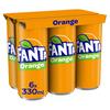 Fanta Orange Cans 6 Pack (330 ml)