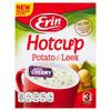 Erin Hotcup Creamy Potato & Leek Soup 3 Pack (72 g)