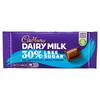 Cadbury Dairy Milk Chocolate 30% Less Sugar Bar (85 g)