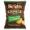 Keoghs Crinkle Cut Irish Cheddar Cheese & Red Onion Crisps (50 g)