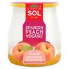 Sol Low Fat Spanish Peach Yogurt (135 g)