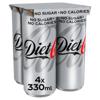 Diet Coke Cans 4 Pack (330 ml)