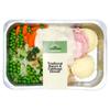 Contains: Celery, Milk, Mustard and Wheat Kitchen Bacon & Cabbage Dinner (1 Piece)