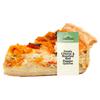 Contains: Eggs, Milk and Wheat. Kitchen Goats Cheese & Roast Pepper Quiche (1 Piece)