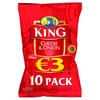 King Cheese & Onion 10pk 3.00 (25 g)