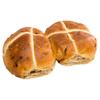 Contains Barley, Eggs, Wheat, Soya Hot Cross Buns 4 Pack (285 g)