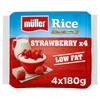 Müller Muller Rice Strawberry 4 Pack (180 g)