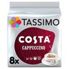 Tassimo Costa Cappuccino Pods 8 Pack (280 g)