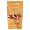 Lindt Nuxor Milk Chocolate with Hazelnuts Carton (165 g)