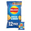 Walkers Cheese & Onion Crisps 12 Pack (25 g)