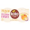 Koko Peach & Passionfruit Yogurt Alternative 2 Pack (250 g)