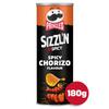 Pringles Sizzln Spicy Chorizo Crisps (180 g)