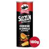 Pringles Sizzln Extra Hot Cheese & Chilli Crisps (180 g)