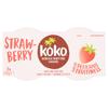 Koko Strawberry Yogurt Alternative 2 Pack (250 g)