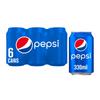 Pepsi Cola Cans 6 Pack (330 ml)