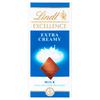 Lindt Excellence Extra Creamy Milk Chocolate Bar (100 g)