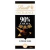 Lindt Excellence 90% Cocoa Dark Supreme Dark Chocolate Bar (100 g)