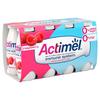 Actimel 0% Fat Raspberry Drink 8 Pack (100 g)