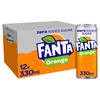 Fanta Zero Orange Cans 12 Pack (330 ml)
