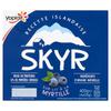 Yoplait Skyr Blueberry 4 Pack (100 g)