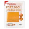 Daily Basics Mild Red Cheddar Slices (350 g)