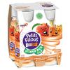 Petits Filous Petit Filous Vit Rich Apricot Peach & Carrot 4 Pack Yog Drink (400 g)