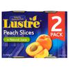Lustre Peaches in Juice 2 Pack (410 g)