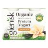 Glenisk Organic High Protein Yogurt Vanilla 4 Pack (100 g)