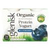 Glenisk Organic High Protein Yogurt Blueberry 4 Pack (100 g)