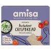 Amisa Organic Wholegrain Buckwheat Crispbread Gluten Free (120 g)