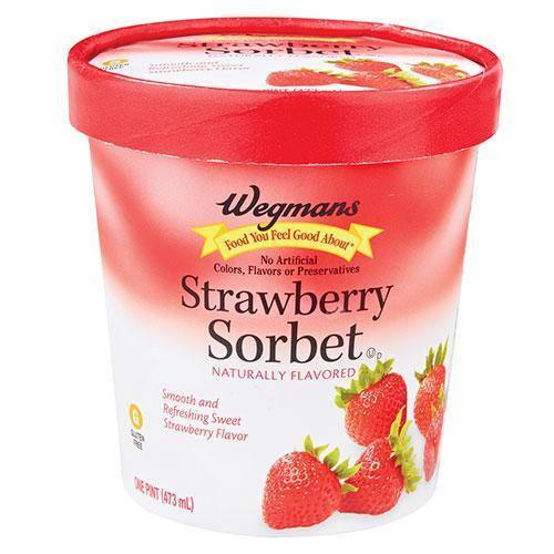 Wegmans Strawberry Sorbet