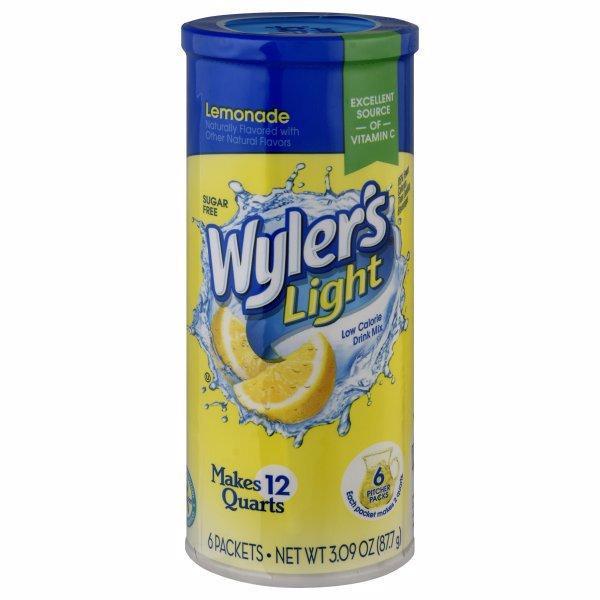 Wyler's Light Drink Mix, Low Calorie, Lemonade