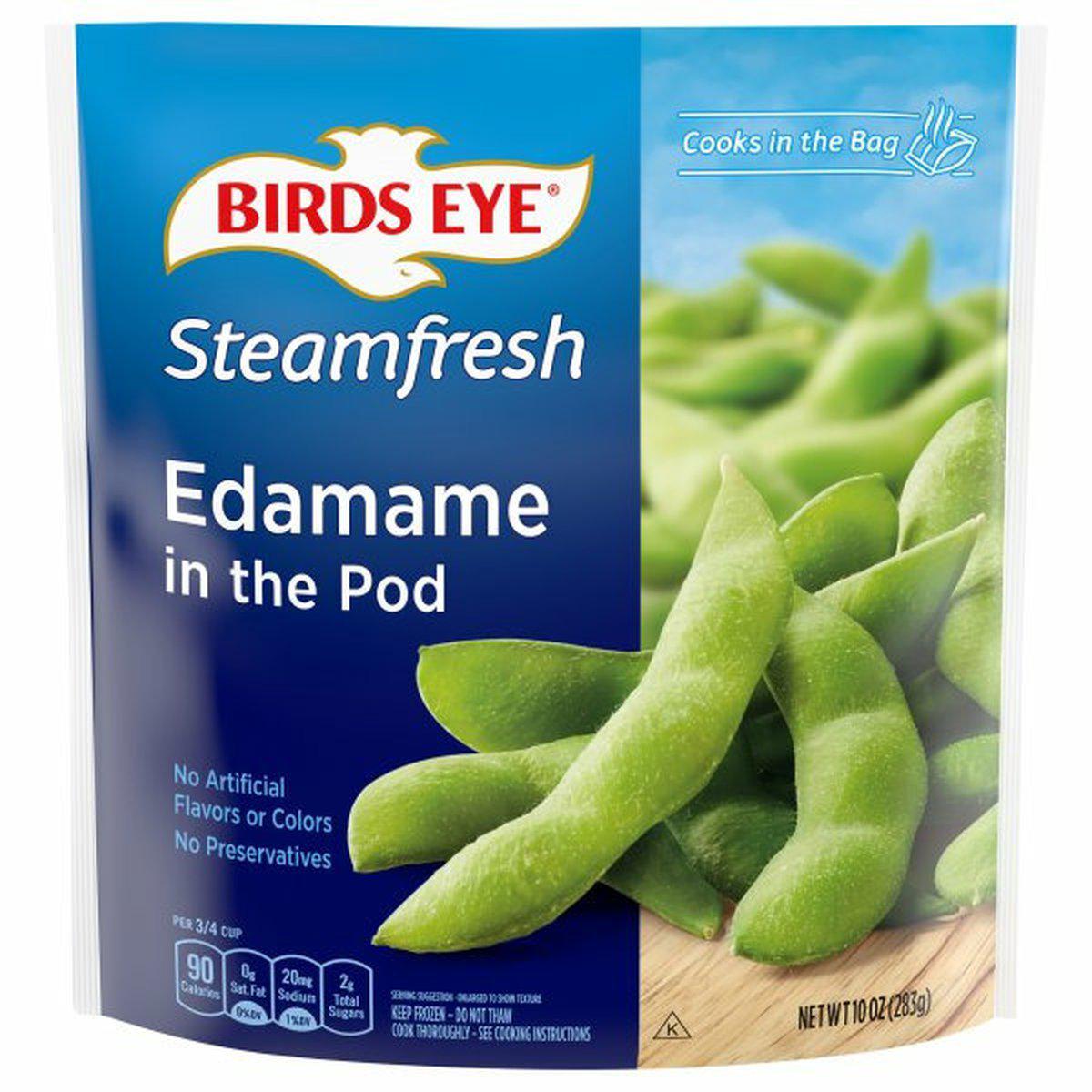 Birds Eye Steamfresh Edamame in the Pod