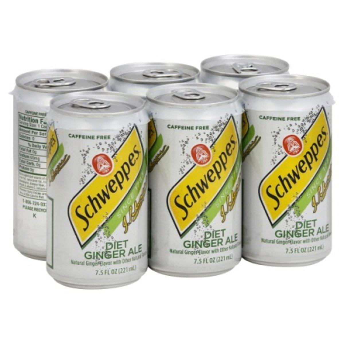 - The Refreshing Classic: Diet Schweppes Ginger Ale