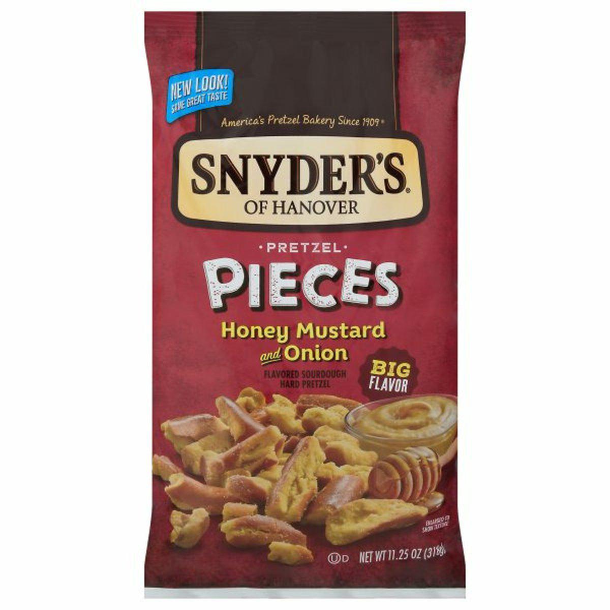 Review - Snyder's Of Hanover® Pretzel Pieces, Honey Mustard And Onion