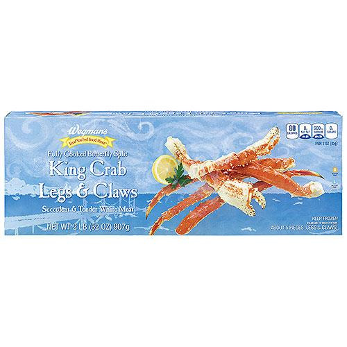 alaskan king crab legs wegmans