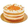 Wegmans Peach 3 Layer Cake