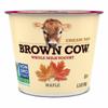 Brown Cow Cream Top Yogurt, Whole Milk, Maple