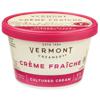 Vermont Creamery Creme Fraiche, French-Style, Cultured Cream